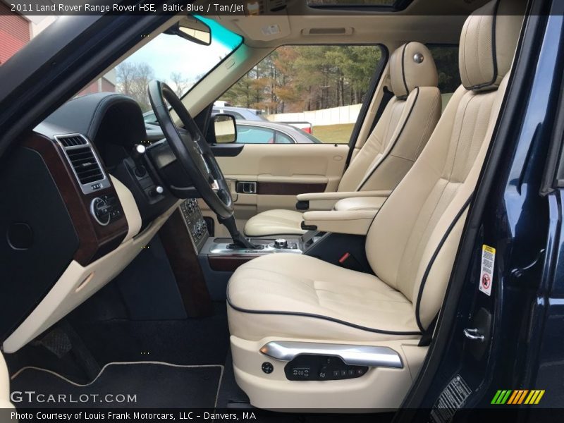 Baltic Blue / Tan/Jet 2011 Land Rover Range Rover HSE