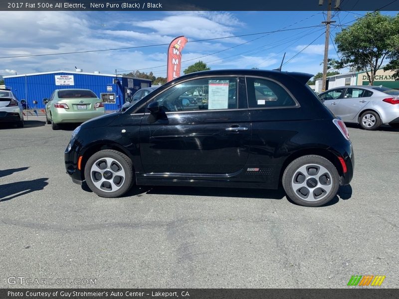  2017 500e All Electric Nero Puro (Black)