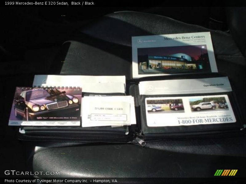 Black / Black 1999 Mercedes-Benz E 320 Sedan