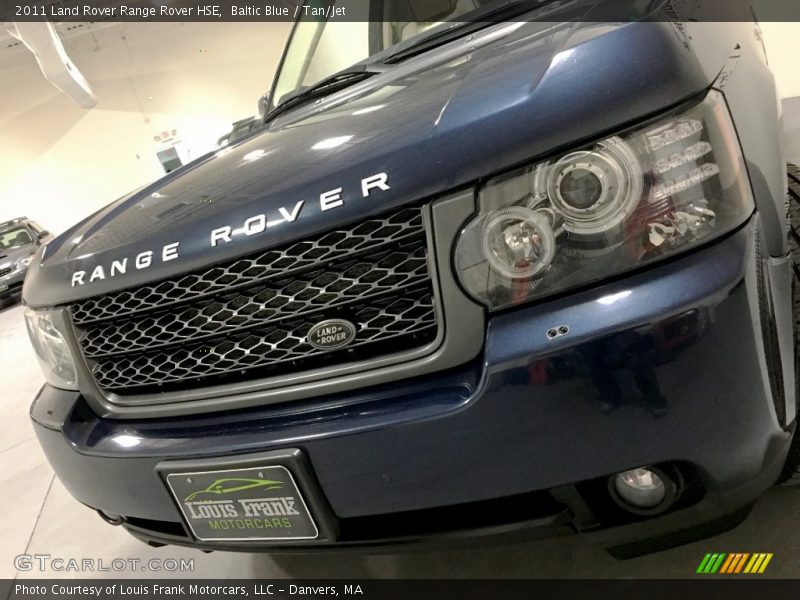 Baltic Blue / Tan/Jet 2011 Land Rover Range Rover HSE