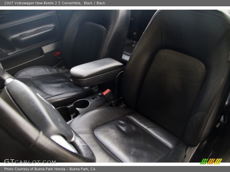 Black / Black 2007 Volkswagen New Beetle 2.5 Convertible