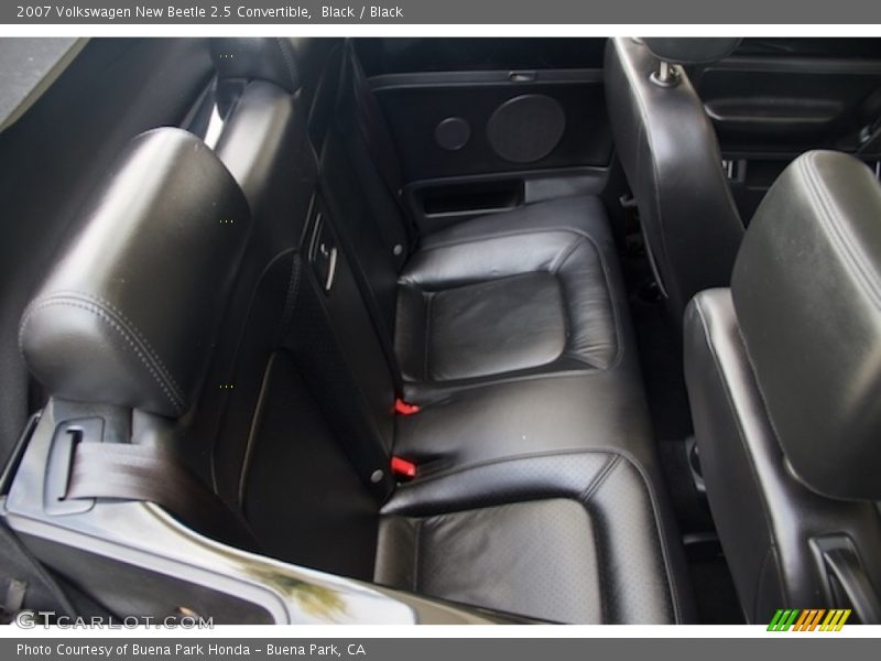 Black / Black 2007 Volkswagen New Beetle 2.5 Convertible