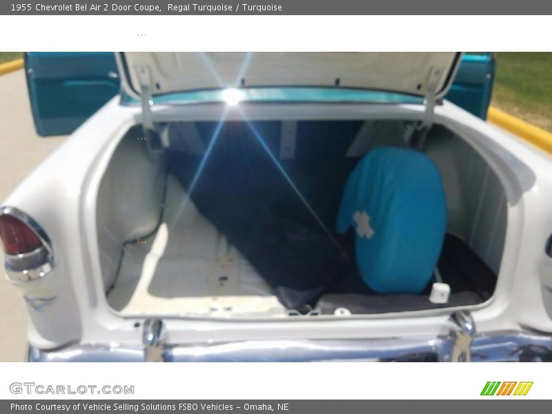 Regal Turquoise / Turquoise 1955 Chevrolet Bel Air 2 Door Coupe