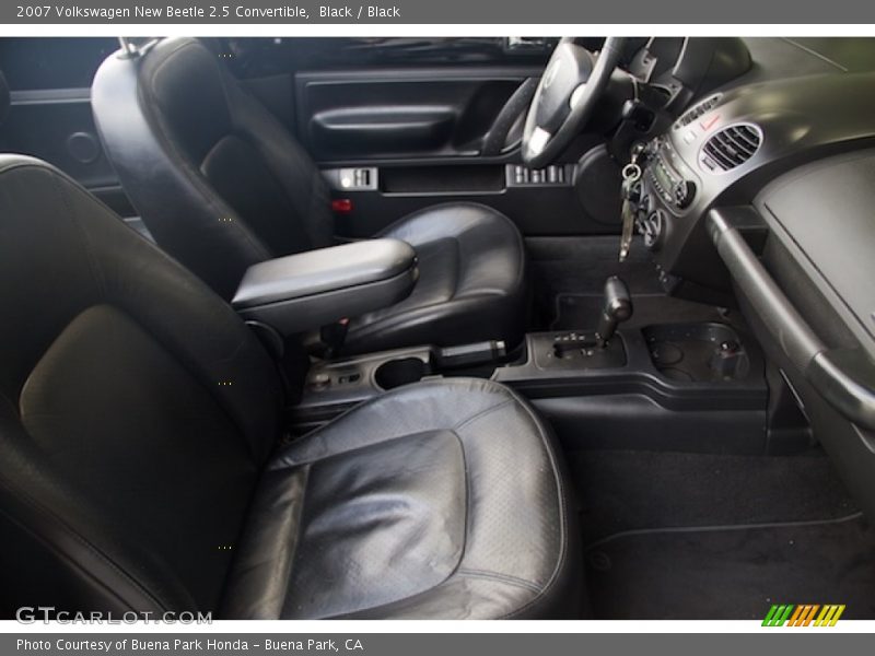 Black / Black 2007 Volkswagen New Beetle 2.5 Convertible