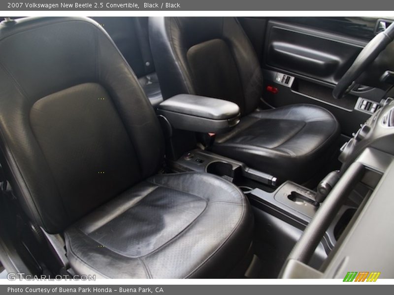 Black / Black 2007 Volkswagen New Beetle 2.5 Convertible