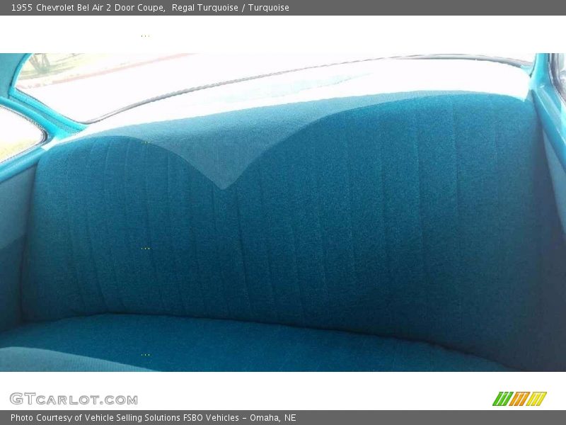 Regal Turquoise / Turquoise 1955 Chevrolet Bel Air 2 Door Coupe