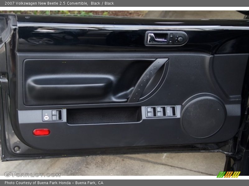 Black / Black 2007 Volkswagen New Beetle 2.5 Convertible