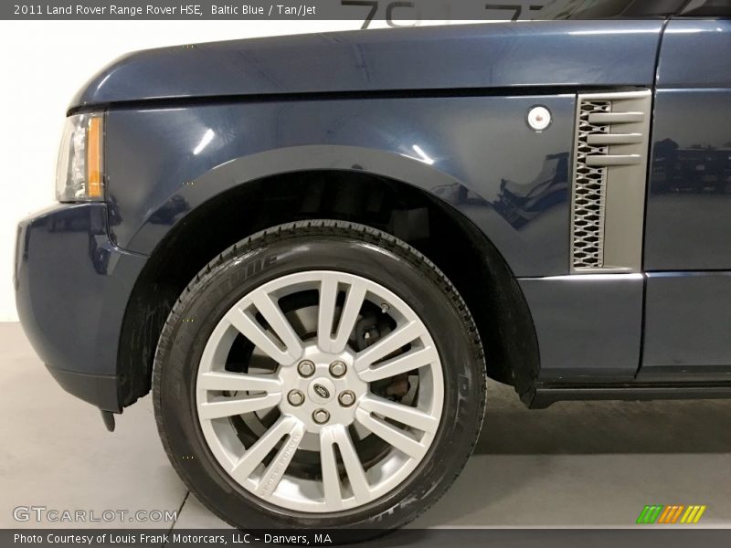 Baltic Blue / Tan/Jet 2011 Land Rover Range Rover HSE