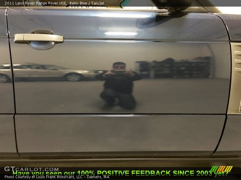 Baltic Blue / Tan/Jet 2011 Land Rover Range Rover HSE