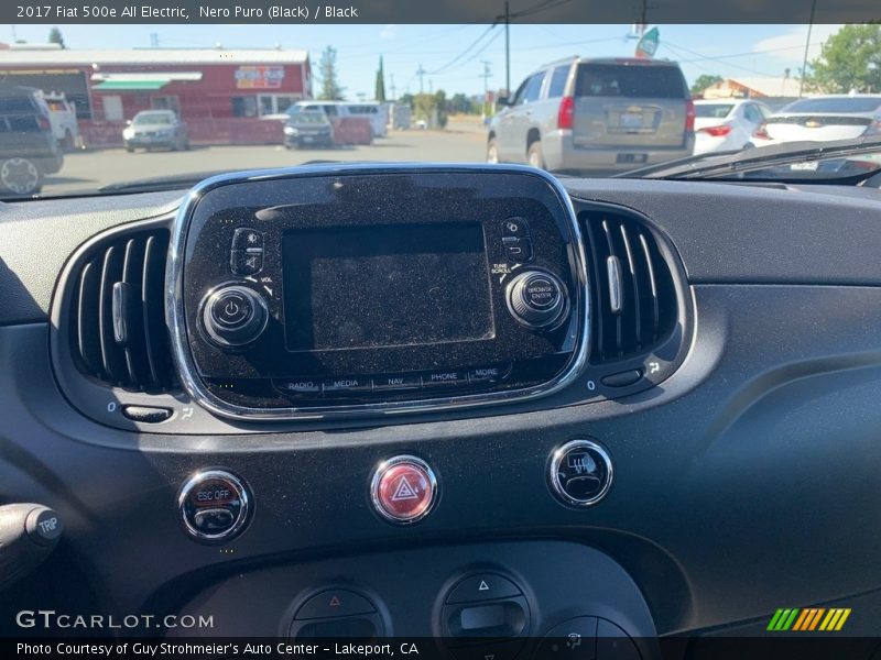 Nero Puro (Black) / Black 2017 Fiat 500e All Electric