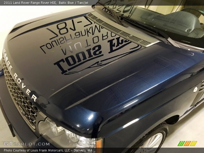 Baltic Blue / Tan/Jet 2011 Land Rover Range Rover HSE