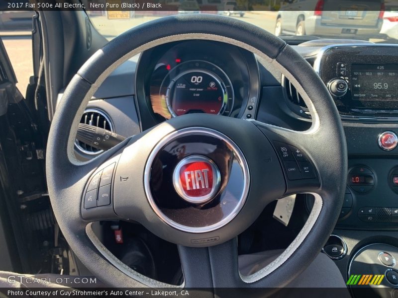  2017 500e All Electric Steering Wheel