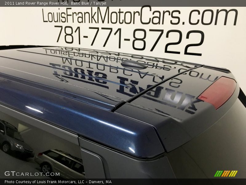 Baltic Blue / Tan/Jet 2011 Land Rover Range Rover HSE
