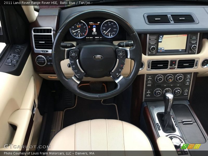 Baltic Blue / Tan/Jet 2011 Land Rover Range Rover HSE