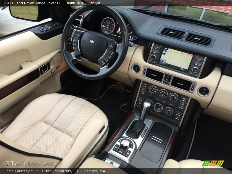 Baltic Blue / Tan/Jet 2011 Land Rover Range Rover HSE