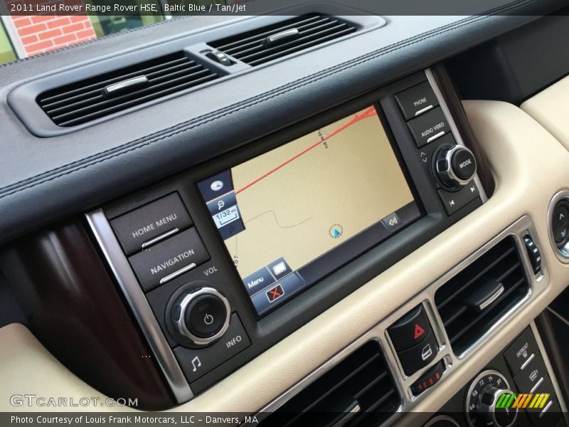 Baltic Blue / Tan/Jet 2011 Land Rover Range Rover HSE