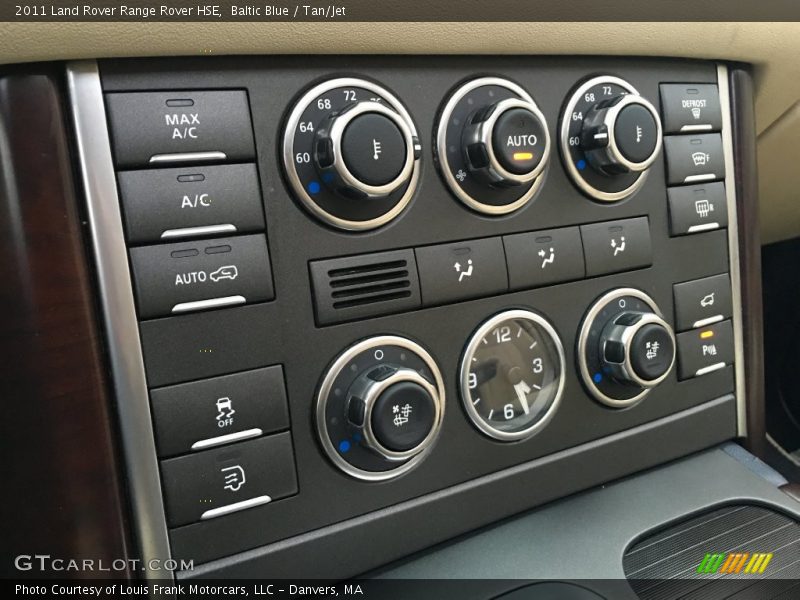 Baltic Blue / Tan/Jet 2011 Land Rover Range Rover HSE