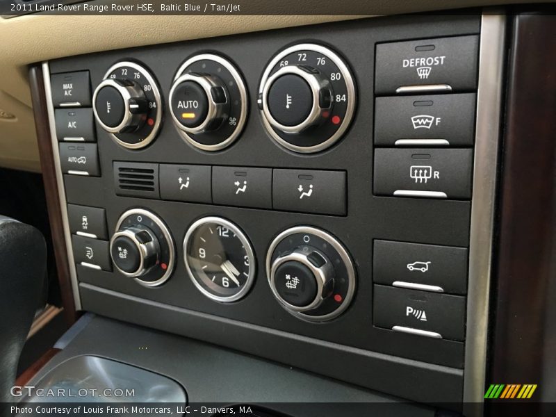 Baltic Blue / Tan/Jet 2011 Land Rover Range Rover HSE