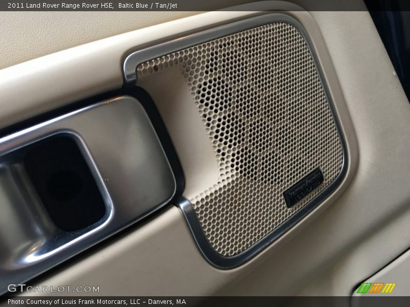Baltic Blue / Tan/Jet 2011 Land Rover Range Rover HSE