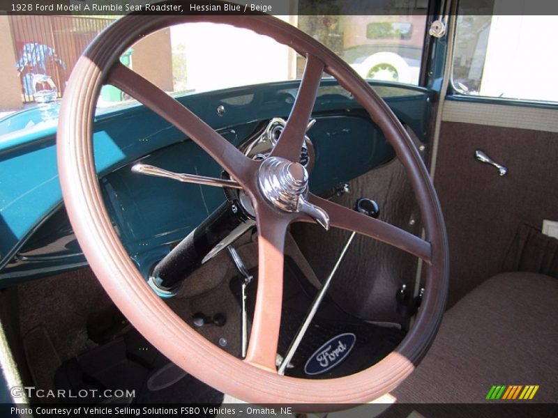  1928 Model A Rumble Seat Roadster Steering Wheel