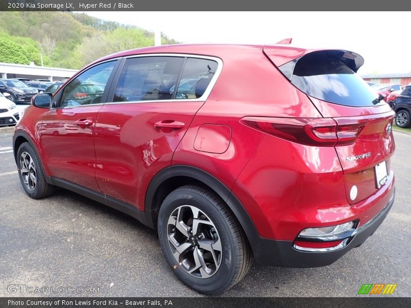 Hyper Red / Black 2020 Kia Sportage LX