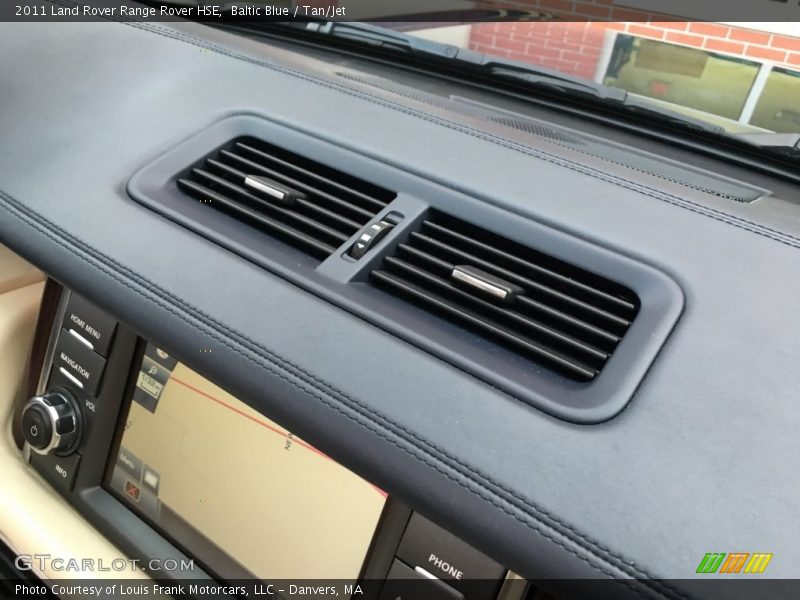 Baltic Blue / Tan/Jet 2011 Land Rover Range Rover HSE