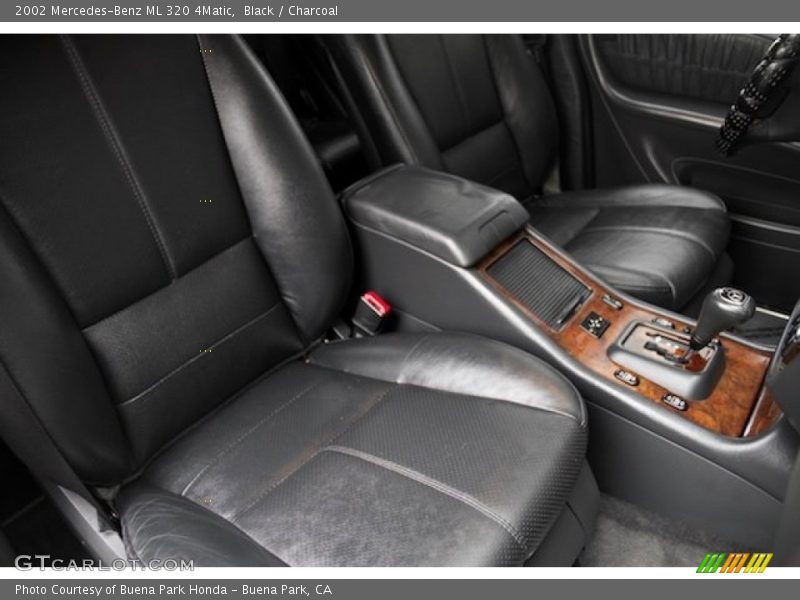 Black / Charcoal 2002 Mercedes-Benz ML 320 4Matic