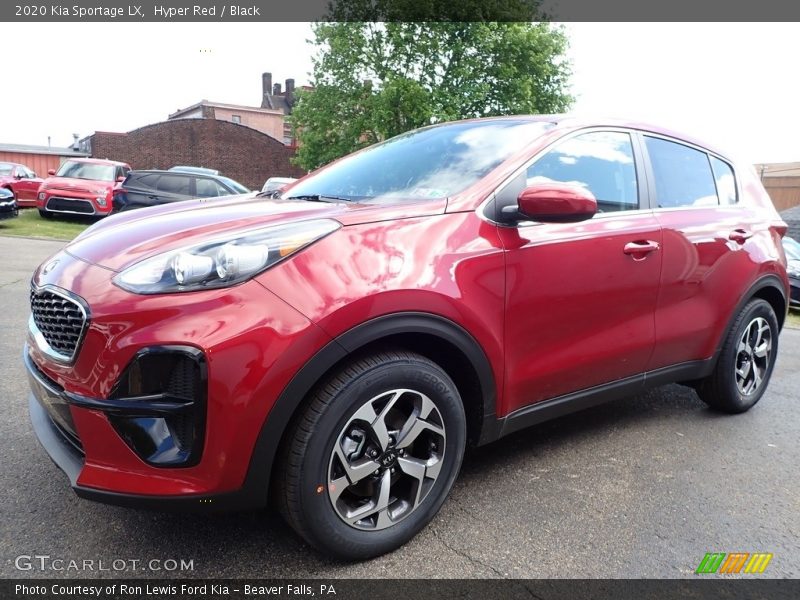 Hyper Red / Black 2020 Kia Sportage LX