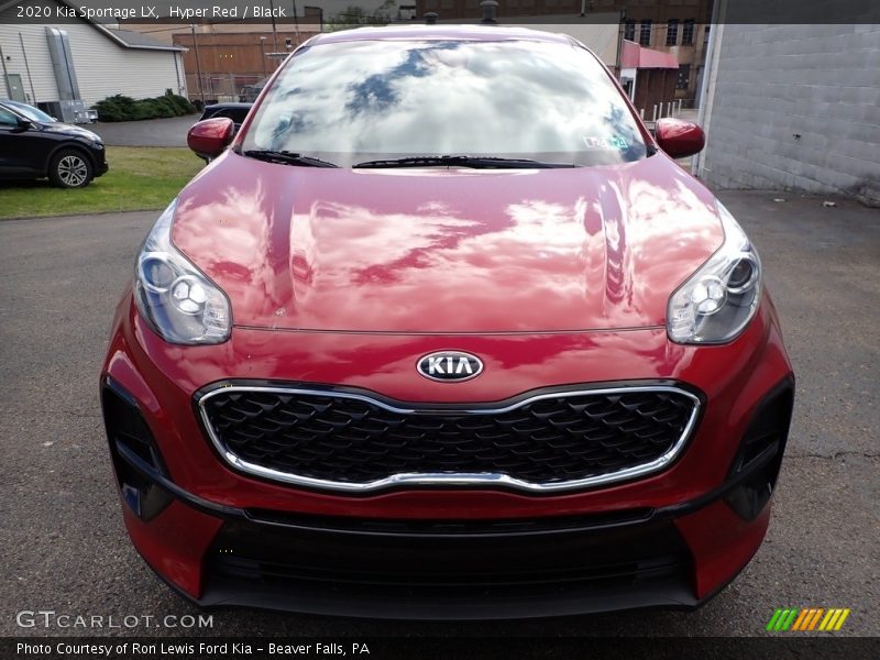 Hyper Red / Black 2020 Kia Sportage LX