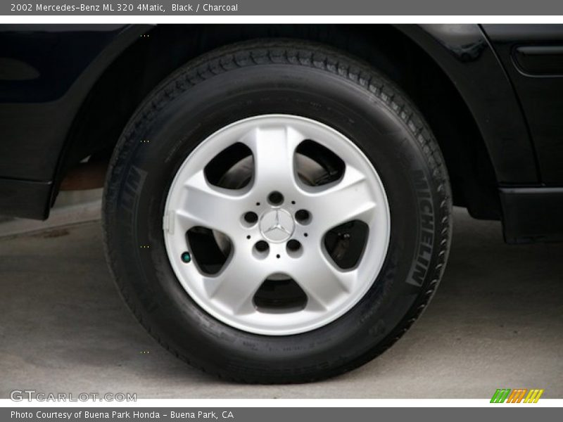 Black / Charcoal 2002 Mercedes-Benz ML 320 4Matic
