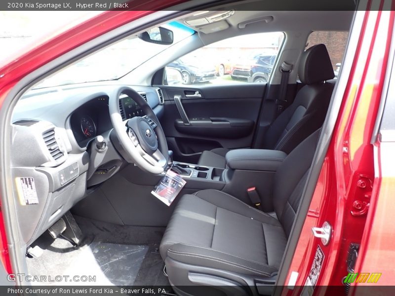 Front Seat of 2020 Sportage LX