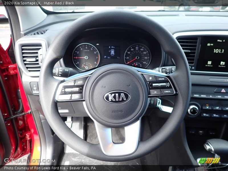 Hyper Red / Black 2020 Kia Sportage LX