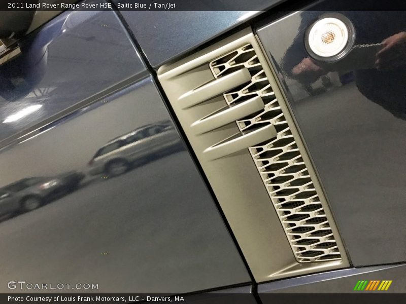 Baltic Blue / Tan/Jet 2011 Land Rover Range Rover HSE