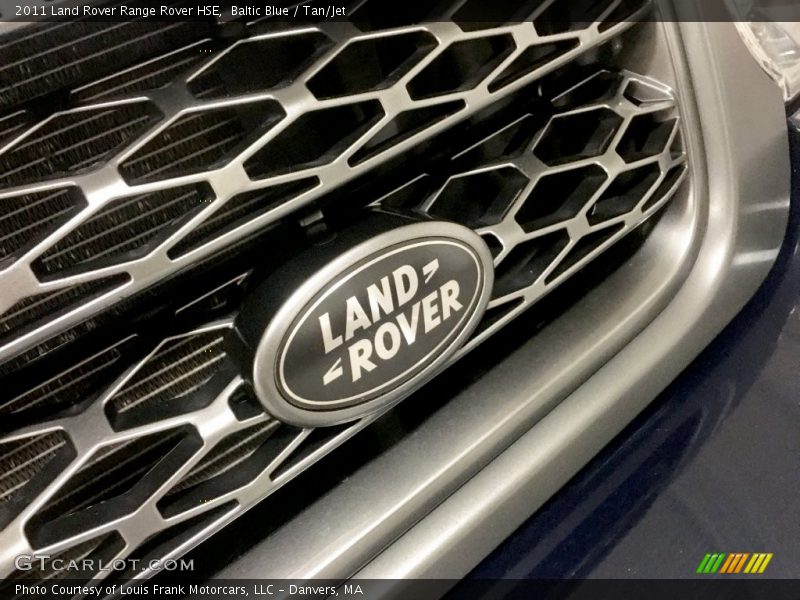 Baltic Blue / Tan/Jet 2011 Land Rover Range Rover HSE
