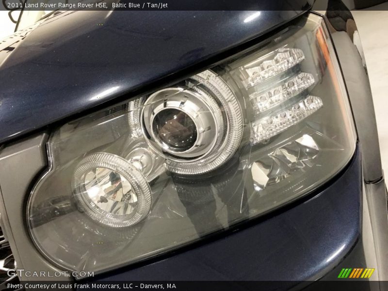 Baltic Blue / Tan/Jet 2011 Land Rover Range Rover HSE