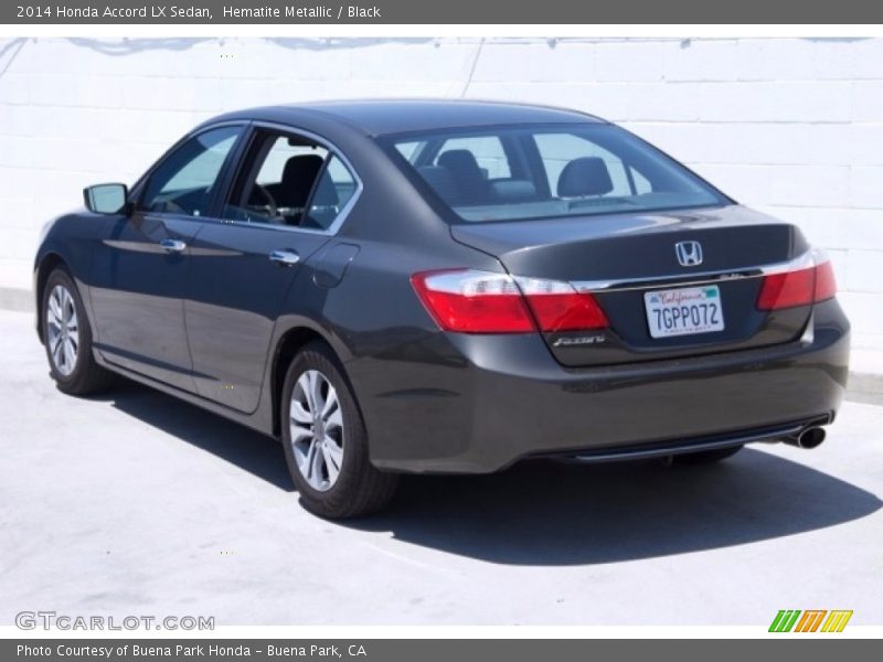 Hematite Metallic / Black 2014 Honda Accord LX Sedan