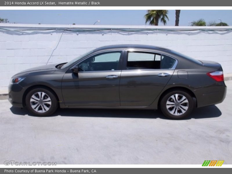 Hematite Metallic / Black 2014 Honda Accord LX Sedan