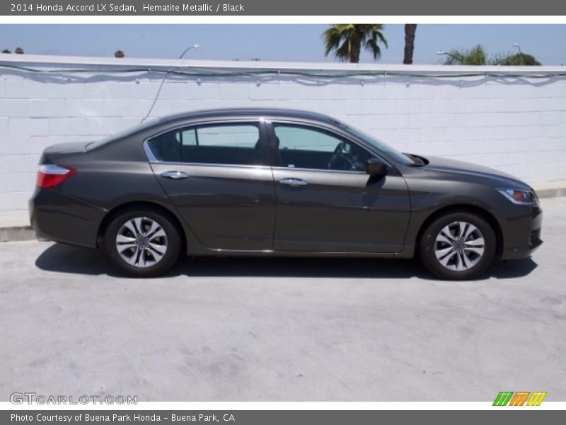 Hematite Metallic / Black 2014 Honda Accord LX Sedan