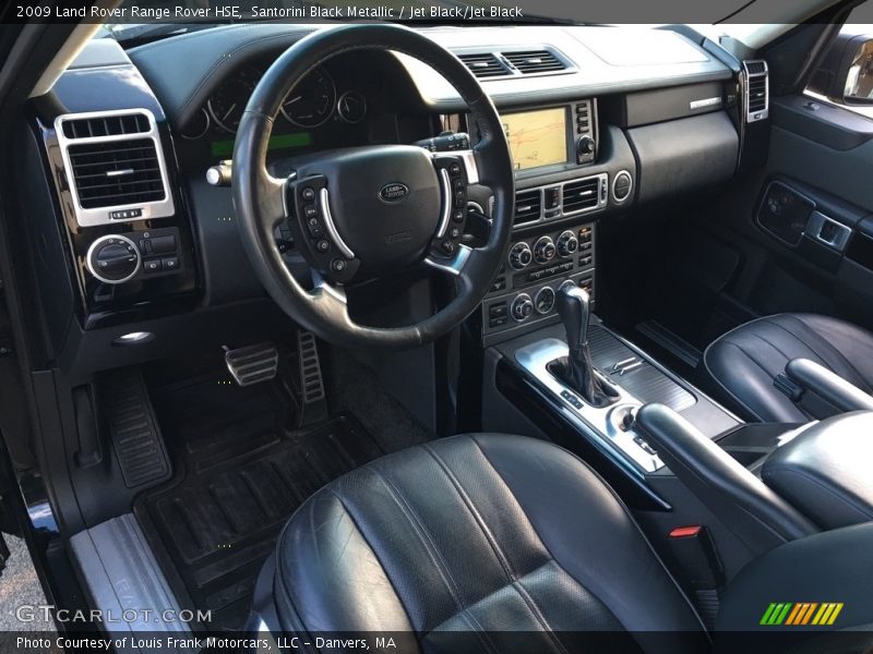 Jet Black/Jet Black Interior - 2009 Range Rover HSE 