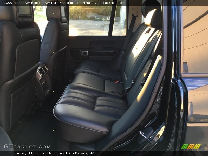 Rear Seat of 2009 Range Rover HSE