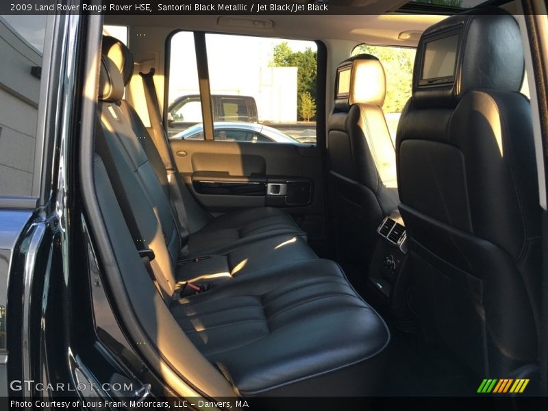 Santorini Black Metallic / Jet Black/Jet Black 2009 Land Rover Range Rover HSE