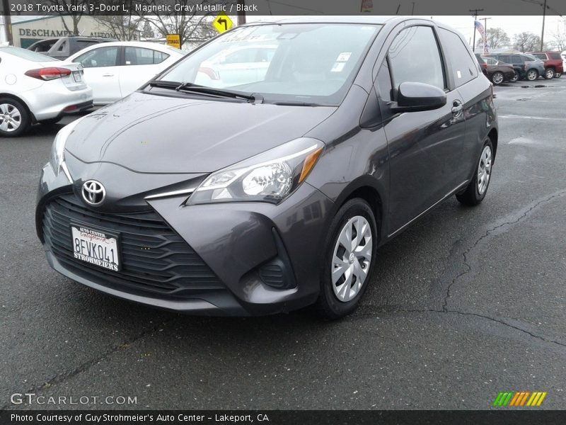  2018 Yaris 3-Door L Magnetic Gray Metallic