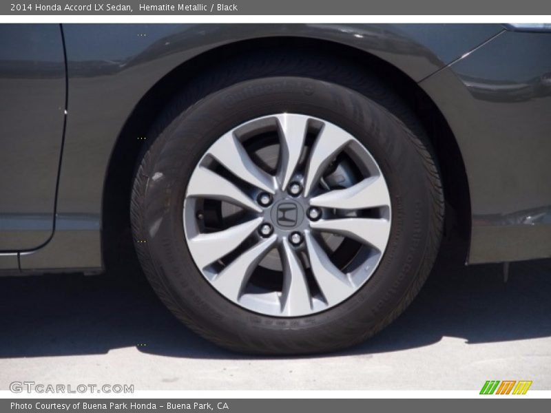 Hematite Metallic / Black 2014 Honda Accord LX Sedan