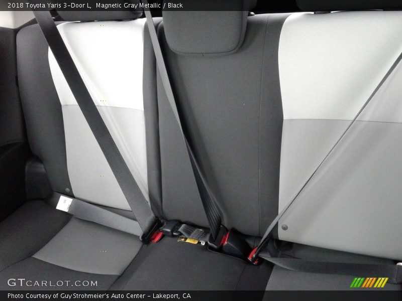 Rear Seat of 2018 Yaris 3-Door L
