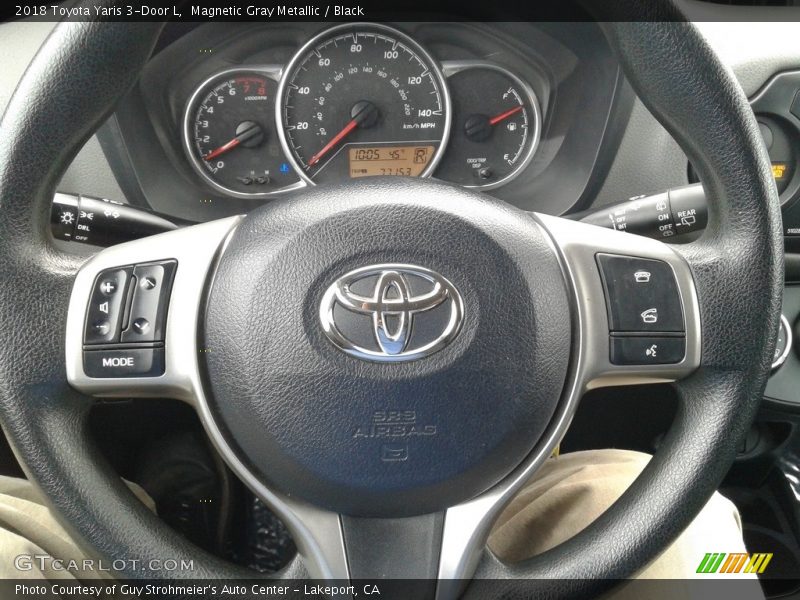  2018 Yaris 3-Door L Steering Wheel