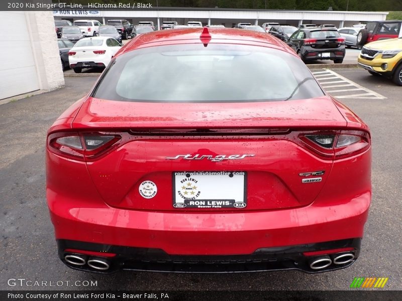 HiChroma Red / Black 2020 Kia Stinger GT-Line