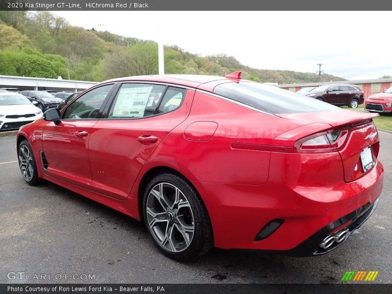 HiChroma Red / Black 2020 Kia Stinger GT-Line