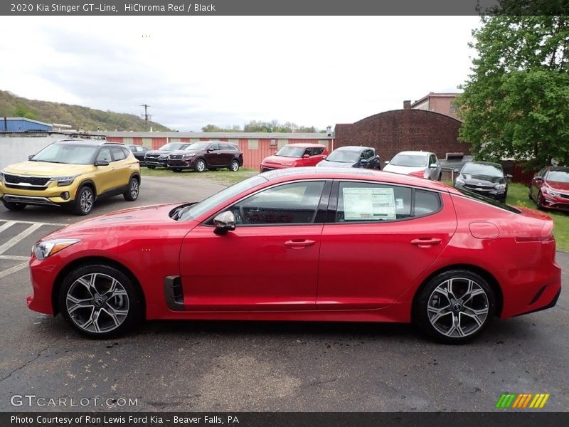 HiChroma Red / Black 2020 Kia Stinger GT-Line