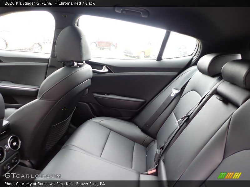 Rear Seat of 2020 Stinger GT-Line
