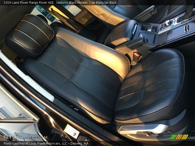 Front Seat of 2009 Range Rover HSE